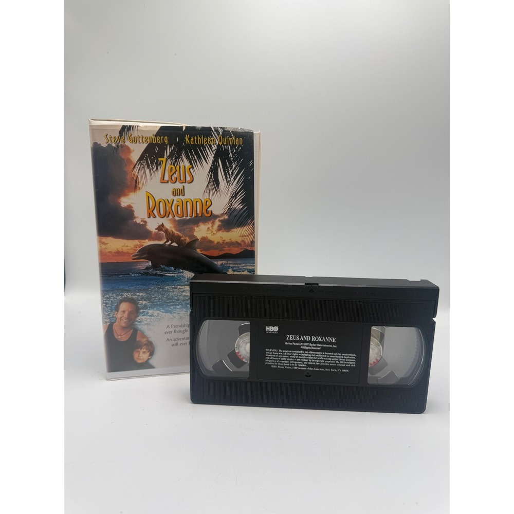 Zeus and Roxanne VHS 1997 Steve Guttenberg‎ Kathleen Quinlan Family Adventure